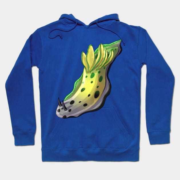 Aromantic Nudibranch Hoodie by candychameleon